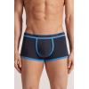 Man’s Superior Cotton Boxers with Logo(Blue – Blu Notte/Tornado Blu)