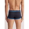 Man’s Superior Cotton Boxers with Logo(Blue – Blu Notte/Tornado Blu)