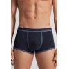 Man’s Superior Cotton Boxers with Logo(Blue – Midnight Blue/Denim Blue Blend)