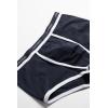 Man’s Superior Cotton Boxers with Logo(Blue – Midnight Blue/White)