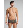 Man’s Superior Cotton Boxers with Logo(Green – Verde Timo/Arancio Fluo)