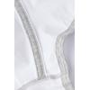 Man’s Superior Cotton Boxers with Logo(White – Bianco/Grigio Melange)