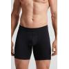 Man’s Superior Cotton Long Boxers(Black – Black)