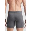 Man’s Superior Cotton Long Boxers(Dark Grey – Charcoal Grey Melange)