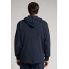 Man’s Zip Cotton Sweatshirt(Blue – Intense Blue)