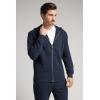 Man’s Zip Cotton Sweatshirt(Blue – Intense Blue)