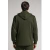 Man’s Zip Cotton Sweatshirt(Green – Military Green)