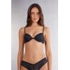 Woman’s Bellissima Lace Push-up Bra(Black – Black)