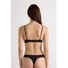 Woman’s Bellissima Push-up Bra in Ultralight Microfiber(Black – Black)