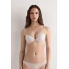 Woman’s Bellissima Push-up Bra in Ultralight Microfiber(Natural – Avorio Crema)