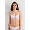 Woman’s Bellissima Push-up Bra in Ultralight Microfiber(White – White)