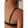 Woman’s Bellissima Silk Push-Up Bra(Black – Black)