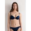 Woman’s Bellissima Silk Push-Up Bra(Blue – Intense Blue)