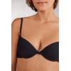 Woman’s Bellissima Superior Comfort Push-Up Bra(Black – Black)