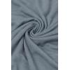 Woman’s Boat Neck Modal Cashmere Ultralight Top(Blue – Ash Blue)