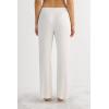 Woman’s Chic Comfort Full Length Modal Palazzo Pants(Grey – Grigio Perla Melange)