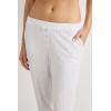 Woman’s Chic Comfort Full Length Modal Pants(Grey – Grigio Perla Melange)