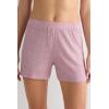Woman’s Chic Comfort Modal Shorts(Dark Pink – Rosa Scuro Melange)