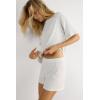 Woman’s Chic Comfort Modal Shorts(Grey – Grigio Perla Melange)