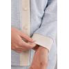 Woman’s Cold Winter Night Button Up Top in Modal with Wool