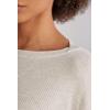 Woman’s Comfort Chic Bateau Neck Long Sleeve Modal Top(Grey – Grigio Perla Melange)