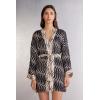Woman’s Cool Elegance Viscose Satin Kimono