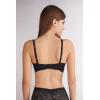 Woman’s Daniela Lace Balconette Bra(Black – Black)