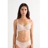 Woman’s Daniela Lace Balconette Bra(Natural – Avorio Crema)