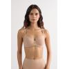Woman’s Daniela Superior Comfort Balconette Bra(Natural – Honey Soft Beige)