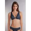 Woman’s Elena Lace Balconette Bra(Blue – Intense Blue)