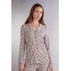 Woman’s Floral Romance Button Up Shirt(Print – Stampa Floral Romance)