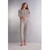 Woman’s Floral Romance Modal Full Length Cuffed Pants
