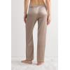 Woman’s Full Length Silk Pants(Natural – Powder Beige)