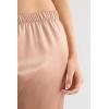 Woman’s Full Length Silk Pants(Natural – Satin Pink)