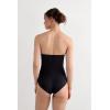 Woman’s Giada Bodysuit in Ultralight Microfiber(Black – Black)