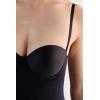 Woman’s Giada Bodysuit in Ultralight Microfiber(Black – Black)