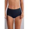 Woman’s High Rise Cotton and Lace Hipsters(Blue – Intense Blue)