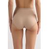 Woman’s High Rise Cotton and Lace Hipsters(Natural – Honey Soft Beige)
