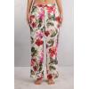 Woman’s Imaginary Journey Viscose Satin Full Length Pants