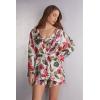 Woman’s Imaginary Journey Viscose Satin Kimono