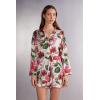 Woman’s Imaginary Journey Viscose Satin Kimono