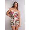 Woman’s Imaginary Journey Viscose Satin Shorts