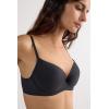 Woman’s Irina Microfiber Balconette Bra(Black – Black)