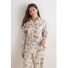 Woman’s Italian Rivera Linen and Cotton Shirt(Multicolor – Stampa La Riviera)