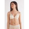 Woman’s Italian Riviera Elena Balconette Bra(Ivory – Creamy Beige)