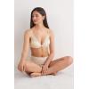 Woman’s Italian Riviera Elena Balconette Bra(Ivory – Creamy Beige)