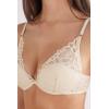 Woman’s Italian Riviera Elena Balconette Bra(Ivory – Creamy Beige)