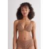 Woman’s Italian Riviera Elena Balconette Bra(Natural – Marrone Cappuccino)