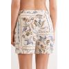 Woman’s Italian Riviera Fresh Bamboo Shorts(Multicolor – Stampa La Riviera)