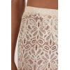 Woman’s Italian Riviera Full Length Lace Pants(Ivory – Creamy Beige)